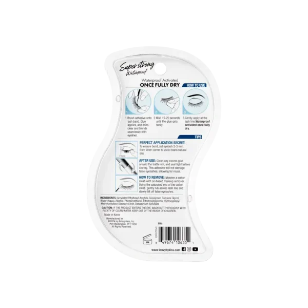 I-Envy Super Strong Waterproof Eyelash Adhesive Clear KPEG20 0.17 oz - Image 3